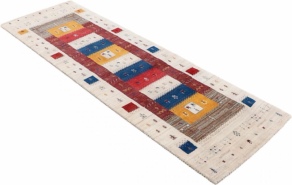 carpetfine Wollteppich Gabbeh Sofia, auch als Läufer, rechteckig, Höhe: 15 günstig online kaufen