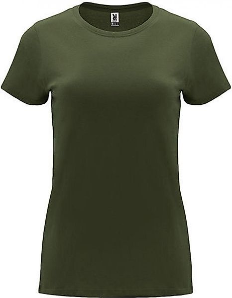Roly Rundhalsshirt Damen Capri T-Shirt, Tailliert günstig online kaufen