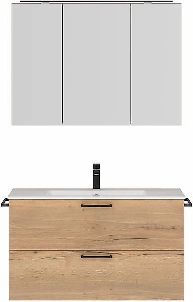 nobilia® Badmöbel-Set »Tolvina« vormontiert, mit Soft-Close, 2 Stk. tlg. günstig online kaufen