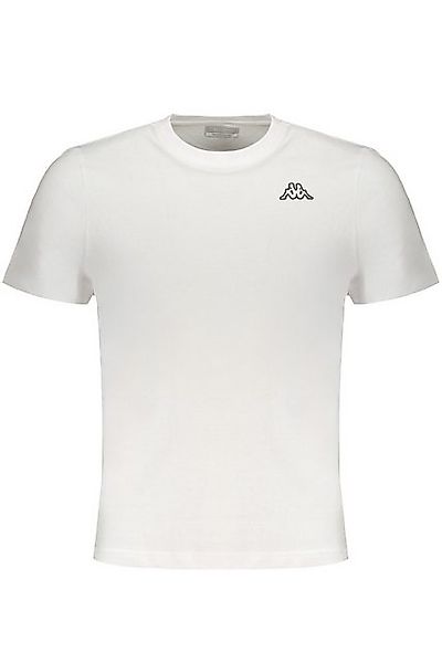 Kappa T-Shirt Weißes Kurzarm Herren T-Shirt, Slim Fit, mit günstig online kaufen