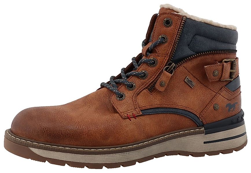 Mustang Shoes Maril Winterboots Workerboots, Schnürboots mit TEX-Ausstattun günstig online kaufen