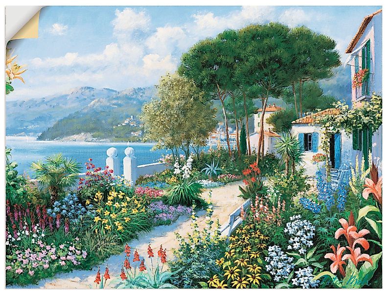 Artland Wandbild Verstecktes Paradies, Garten (1 günstig online kaufen