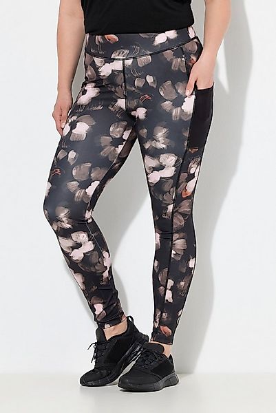 Ulla Popken Leggings Sport-Leggings schnelltrocknend Taschen recycelt günstig online kaufen