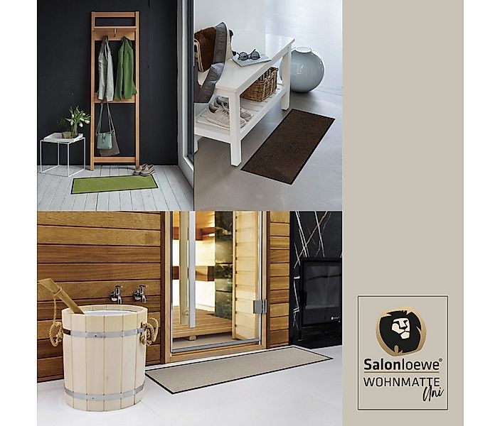 Salonloewe Fußmatte Fußmatte 30x60 Sand, Eingangsmatte klein, Höhe: 300 mm günstig online kaufen
