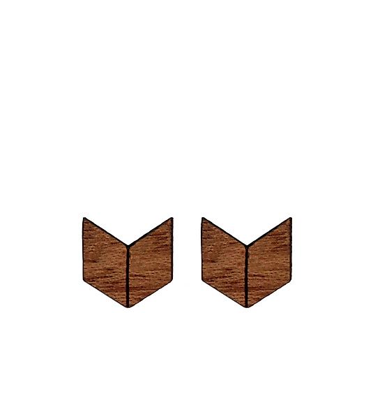 Holz-ohrstecker In Verschiedenen Formen Und Mustern günstig online kaufen