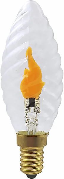 SEGULA LED-Filament »LED Kerze Twisted klar, E14« E14 1 Stk. Warmweiß günstig online kaufen