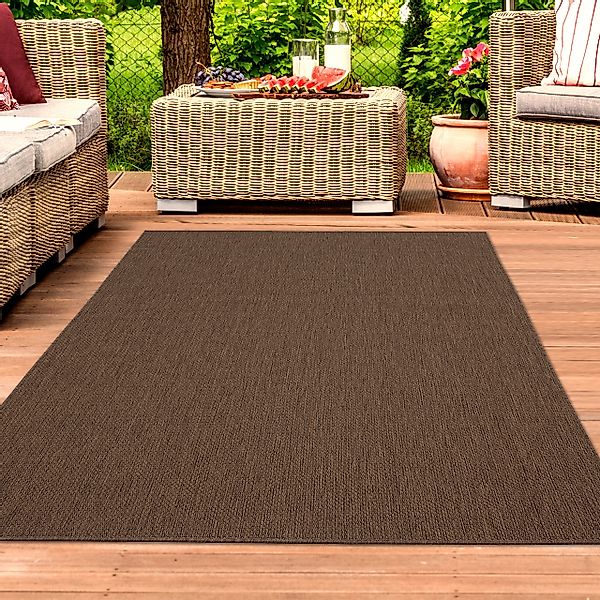 TeppichHome24 Teppich Einfarbiger Teppich Sisal für günstig online kaufen