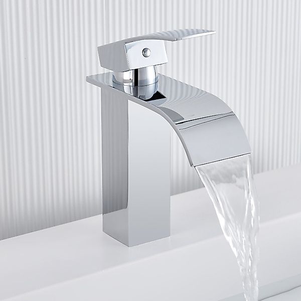 Auralum Max Waschtischarmatur Wasserfall Wasserhahn Waschbecken günstig online kaufen