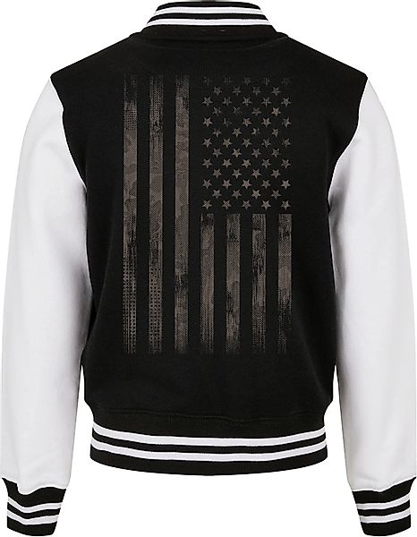 Baddery Collegejacke College-Jacke: "USA Flagge" - günstig online kaufen