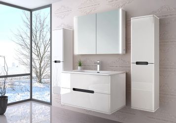 Homeline Badmöbel-Set Bad Möbelset Badezimmer Möbel günstig online kaufen