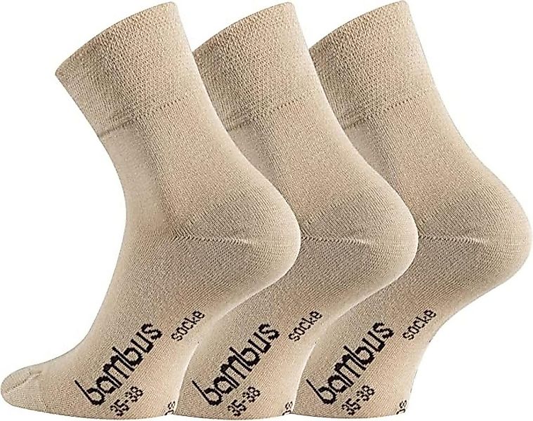FussFreunde Socken 6 Paar kurze Bambus-Socken, Bambus Kurzsocken, ANTI-LOCH günstig online kaufen