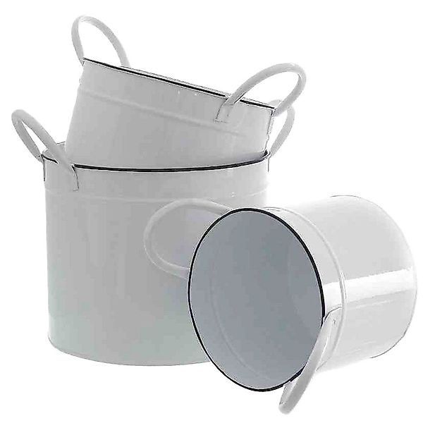 Linoows Pflanzkübel Töpfe Set, Pflanzgefäße, drei günstig online kaufen