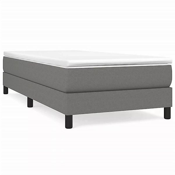 vidaXL Boxspringbett Blau 100x200 cm Stoff1367291 günstig online kaufen