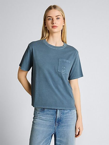 TOM TAILOR Denim T-Shirt T-Shirt Boxy Fit T-Shirt mit Brusttasche günstig online kaufen