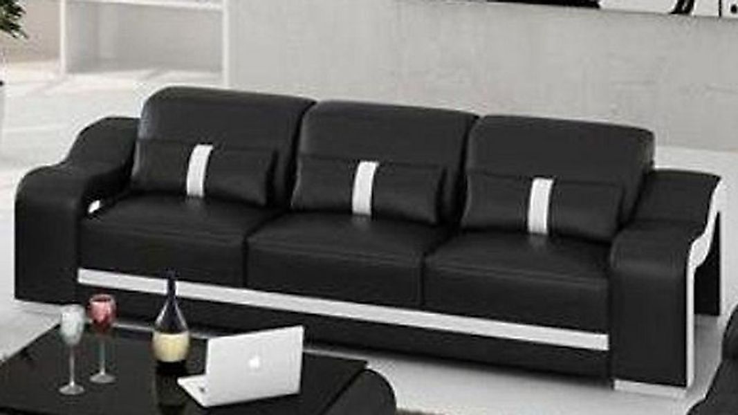 JVmoebel Sofa Sofa 3 Sitzer Leder Sofas Couch Polster Moderne Couchen, Made günstig online kaufen