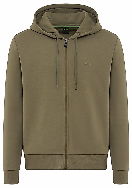 BOSS GREEN Kapuzensweatjacke "Saggy" mit BOSS Aufdruck günstig online kaufen