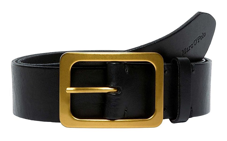 Marc O'Polo Ledergürtel Belt aus echtem Rindsleder günstig online kaufen