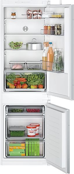 BOSCH Einbaukühlgefrierkombination Serie 2 "KIV86NSE0" 177,2 cm hoch 54,1 c günstig online kaufen