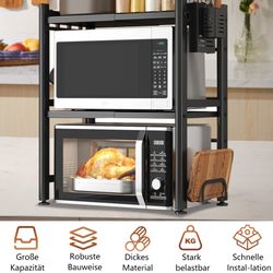 TWSOUL Küchenregal Mikrowellen Regal, Flexibel Ausziehbar günstig online kaufen