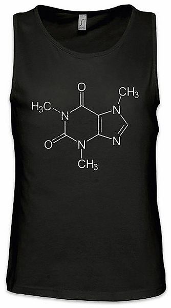 Urban Backwoods Tanktop Caffeine Molecule Ärmelloses T-Shirt Engineer Mathe günstig online kaufen