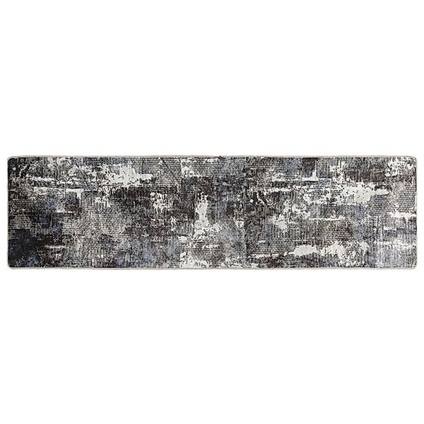 vidaXL Teppich Waschbar Mehrfarbig 80x300 Cm Rutschfest 1928349 günstig online kaufen