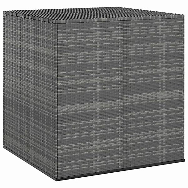 Vidaxl Garten-kissenbox Pe Rattan 100x97,5x104 Cm Grau günstig online kaufen