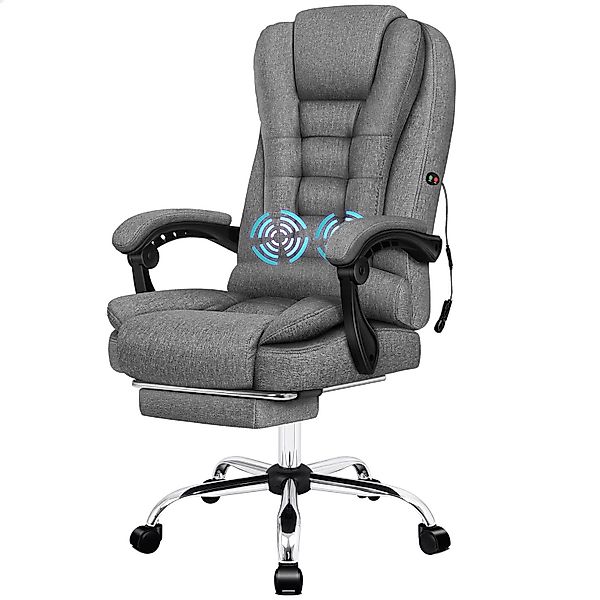 ALFORDSON Bürostuhl Gaming-Stuhl, Massage-Computerstuhl mit Wippfunktion, günstig online kaufen