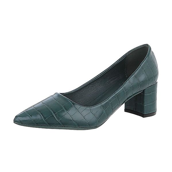 Ital-Design Damen Elegant Pumps (87117933) Blockabsatz günstig online kaufen