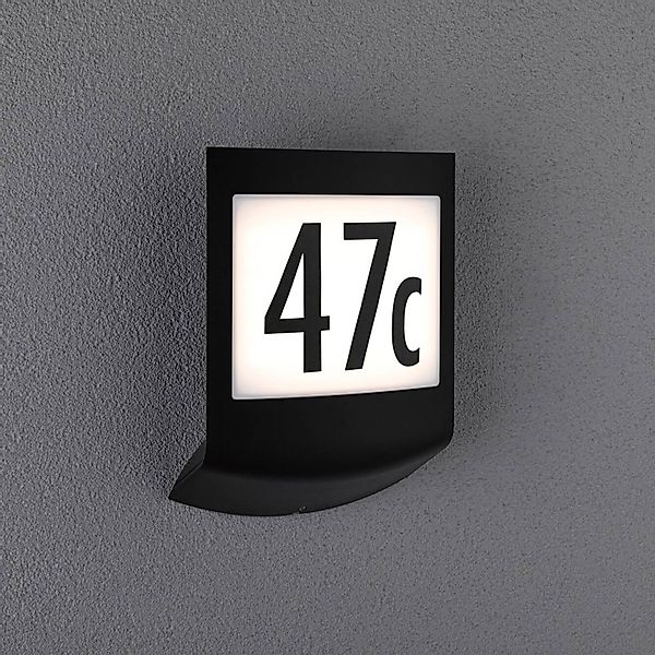 Paulmann LED Außen-Wandleuchte »Padea IP44 198x71mm 8,2W 550lm 230V Anthraz günstig online kaufen