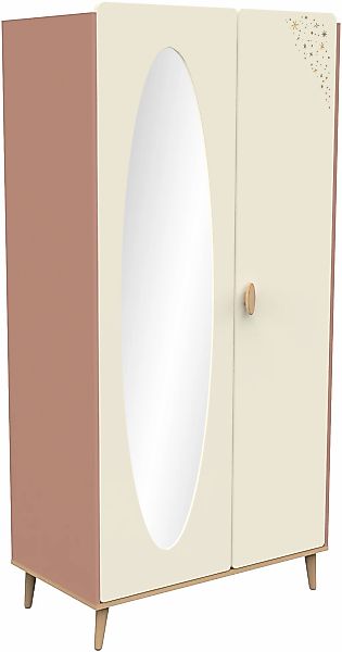Demeyere GROUP Kinderkleiderschrank "Suzie", Drehtüren, teilverspiegelt günstig online kaufen