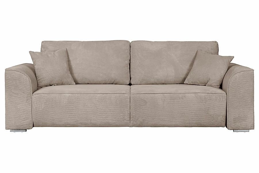 INOSIGN 3-Sitzer Beatrice Schlafsofa, wahlweise auch mit Bettfunktion und B günstig online kaufen