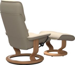 Stressless Fußhocker "Admiral" mit Classic Base, Gestell Eiche günstig online kaufen