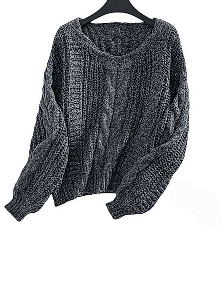 YRIIOMO Strickpullover Damenmode Rollkragenpullover Damen Herbst und Winter günstig online kaufen