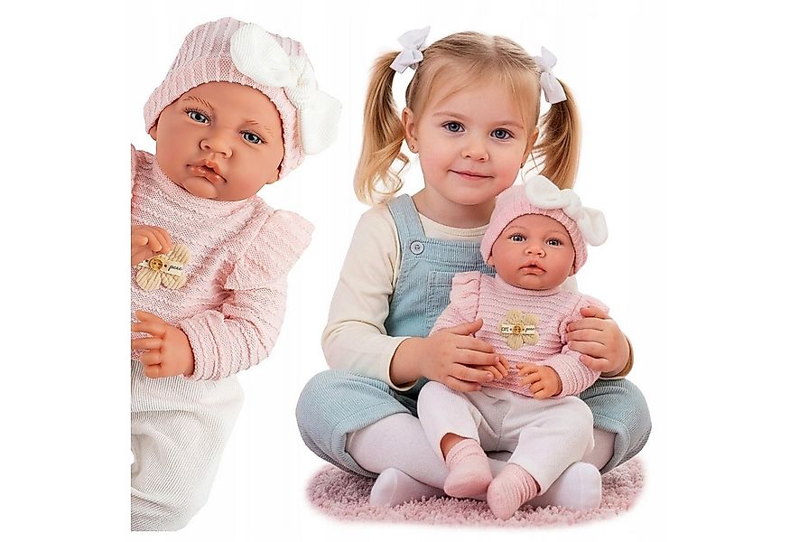 Kinderplay Dolls & Strollers Babypuppe Sprechende Babypuppe Lili – 41 cm we günstig online kaufen