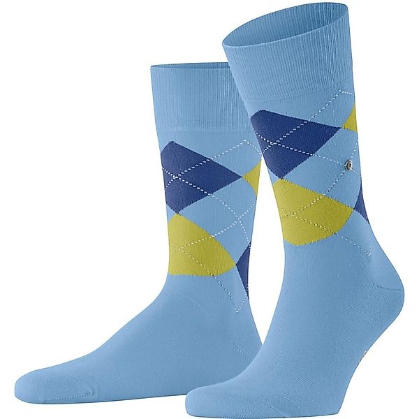 Burlington Socken Hellblau mit Argyle-Muster günstig online kaufen