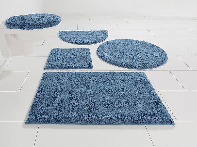 my home Badematte Maren, Badvorleger, Badezimmer Teppich, Höhe 15 mm, rutsc günstig online kaufen