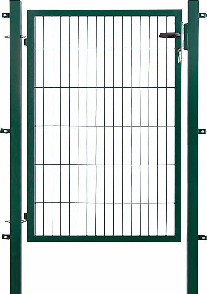 GARDEN N MORE Zauneinzeltür "Einzeltor Excellent" 123 cm hoch, grün günstig online kaufen