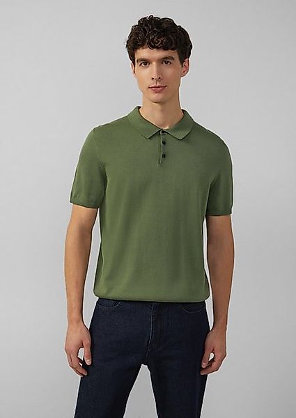 s.Oliver BLACK LABEL Strickpullover Feinstrick-Poloshirt aus günstig online kaufen
