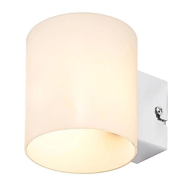 Lindby Wandleuchte Wandlampe Innen Gerrit 9621473 Modern in Weiß aus Glas 1 günstig online kaufen