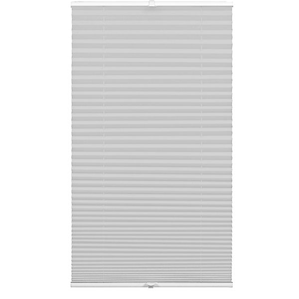 Gardinia Plissee Concept Thermo Abdunklung 90 cm x 130 cm Grau günstig online kaufen