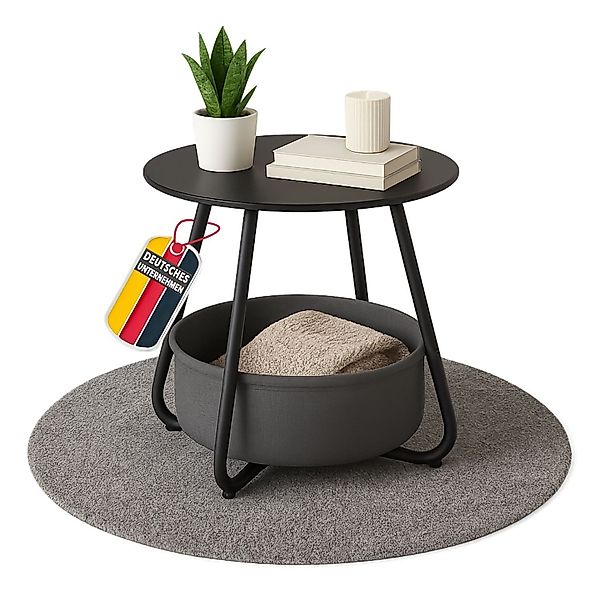 Coemo Wohnzimmertisch KOSI, Schwarz Metallgestell Couchtisch günstig online kaufen