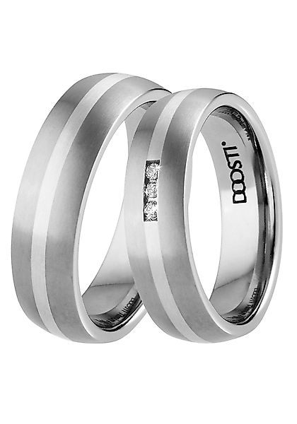 DOOSTI Trauring Schmuck Geschenk Silber 925 günstig online kaufen