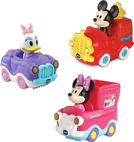 Vtech® Spielzeug-Auto Tut Tut Baby Flitzer, Disney 3er-Set Mickey, Minnie, günstig online kaufen