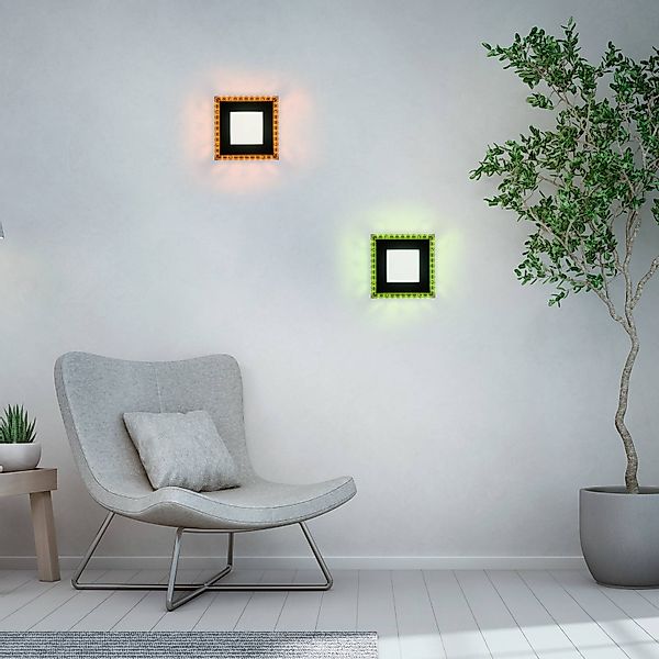JUST LIGHT LED Deckenleuchte »ACRI«, 2 flammig, Leuchtmittel LED-Board-LED- günstig online kaufen