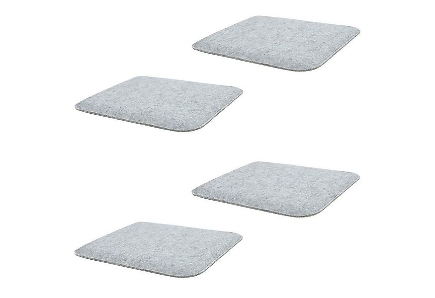 IDIMEX Sitzkissen GRACE, Rutschfeste Stuhlkissen im 4er Set, Stuhlauflagen günstig online kaufen