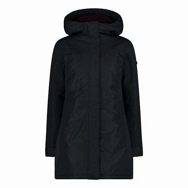 CMP Funktionsjacke WOMAN PARKA FIX HOOD ANTRACITE günstig online kaufen