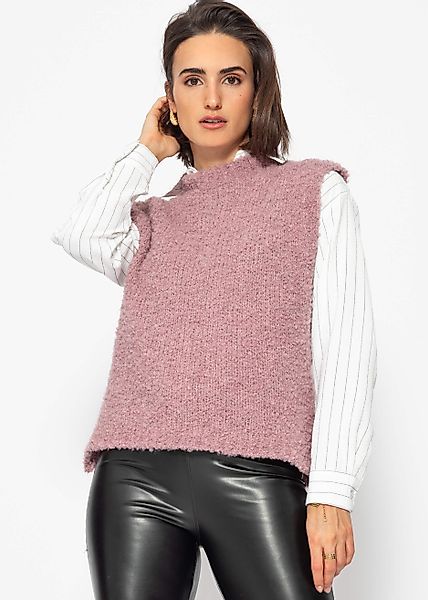 SASSYCLASSY Pullunder Lockerer Pullunder aus weichem günstig online kaufen