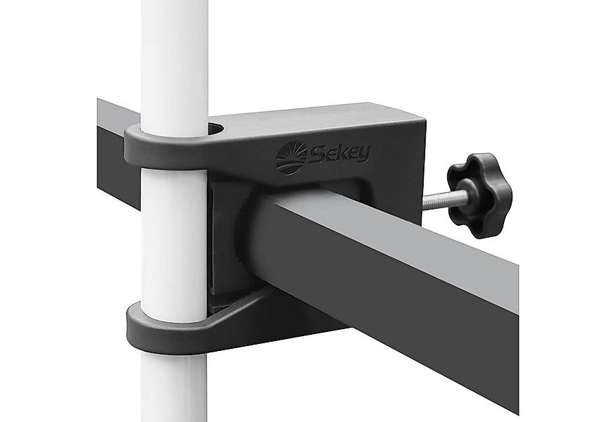 Sekey Balkonklammer Schirmhalter Sonnenschirmhalter Halterung für Sonnensch günstig online kaufen