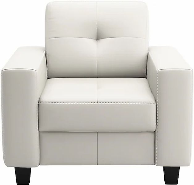Places of Style Sessel »Varese«, Kreuznaht in beige günstig online kaufen