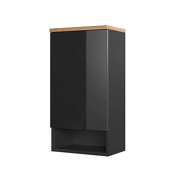 Vicco Badschrank Eden Anthrazit/Artisan-Eiche 40 x 77 cm günstig online kaufen